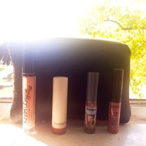 BalmJour, Innisfree, NYX nude lipsticks